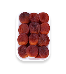 11- FOAM TRAY Sun Dried Apricots